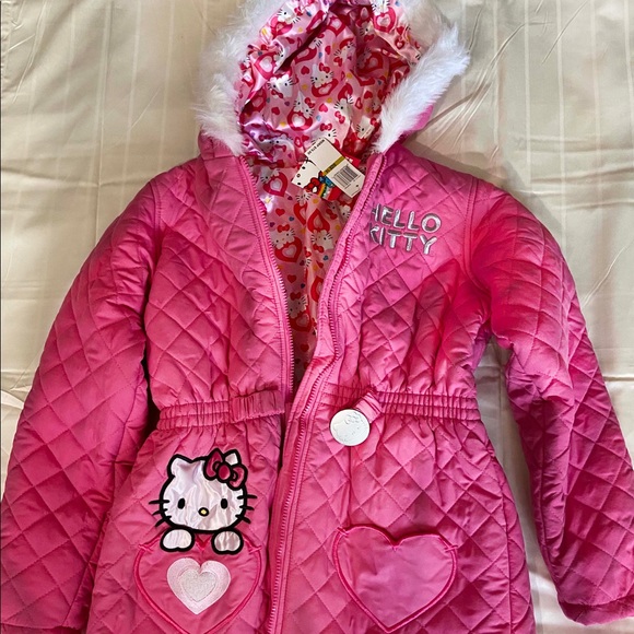 Hello Kitty Jackets & Coats Pink Winter Hello Kitty Jacket